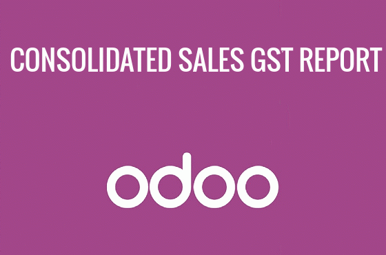 CONSOLIDATED SALES GST REPORT